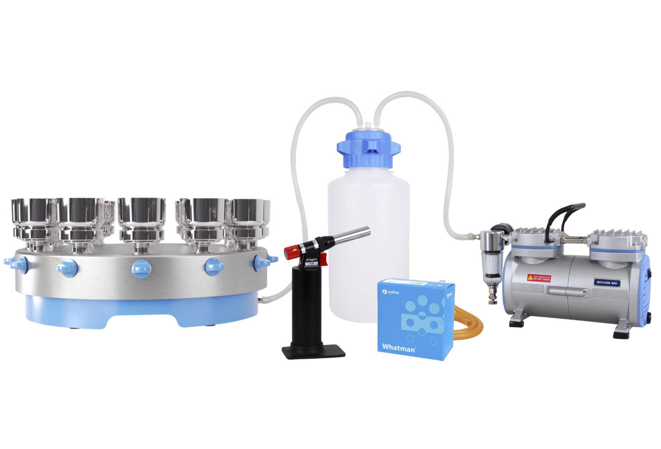 SolarVac1201-MB-T  十二聯不銹鋼過濾系統